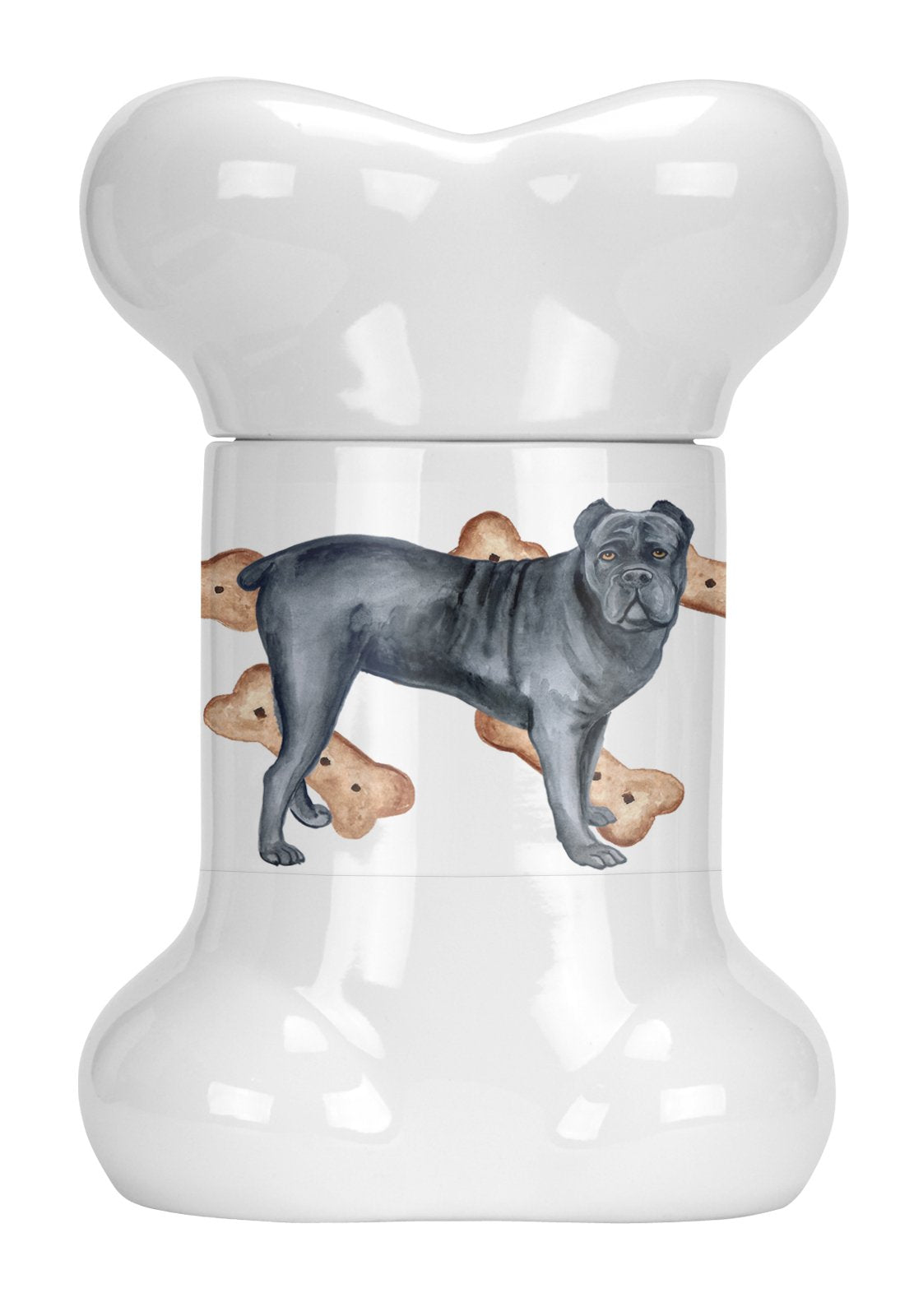 Cane Corso Bone Shaped Treat Jar CK2274BSTJ by Caroline's Treasures