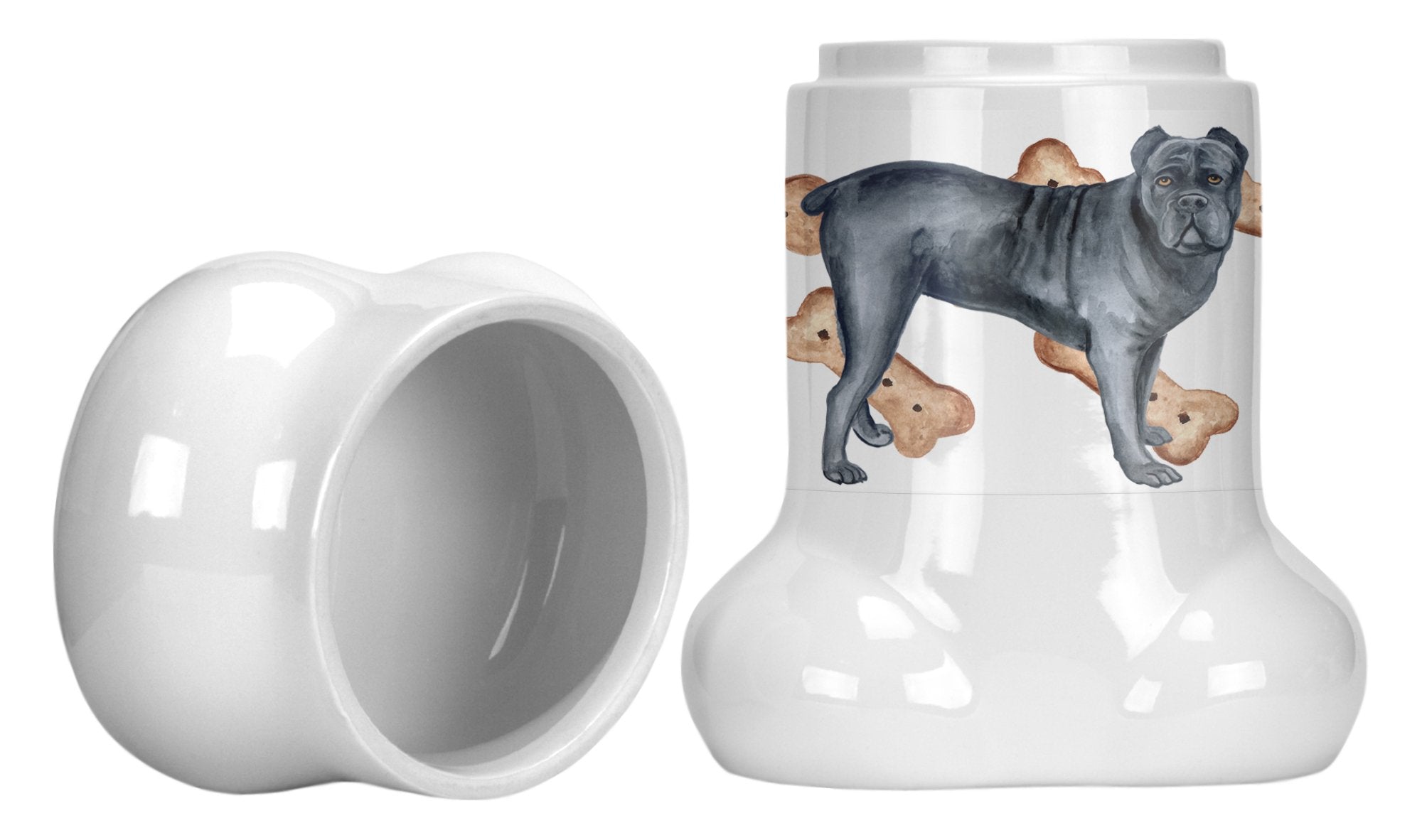 Cane Corso Bone Shaped Treat Jar CK2274BSTJ by Caroline's Treasures