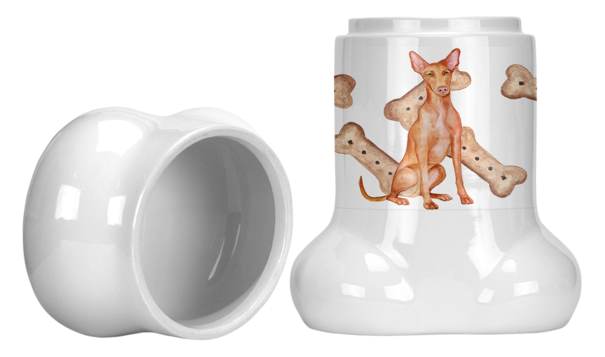 Pharaoh Hound Bone Shaped Treat Jar CK2295BSTJ by Caroline's Treasures