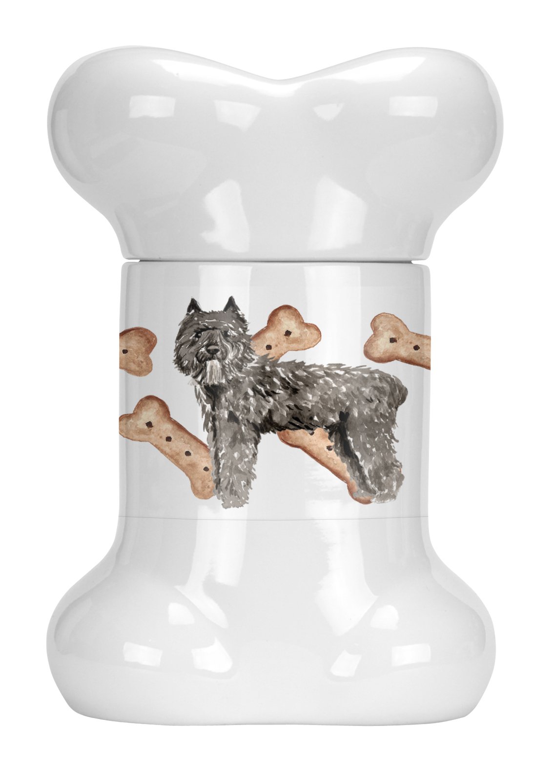 Bouvier des Flandres Bone Shaped Treat Jar CK2309BSTJ by Caroline&#39;s Treasures