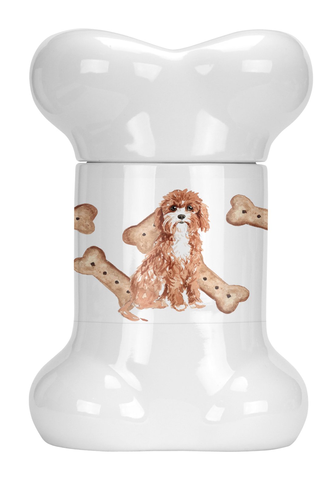 Cavapoo Bone Shaped Treat Jar CK2313BSTJ by Caroline&#39;s Treasures