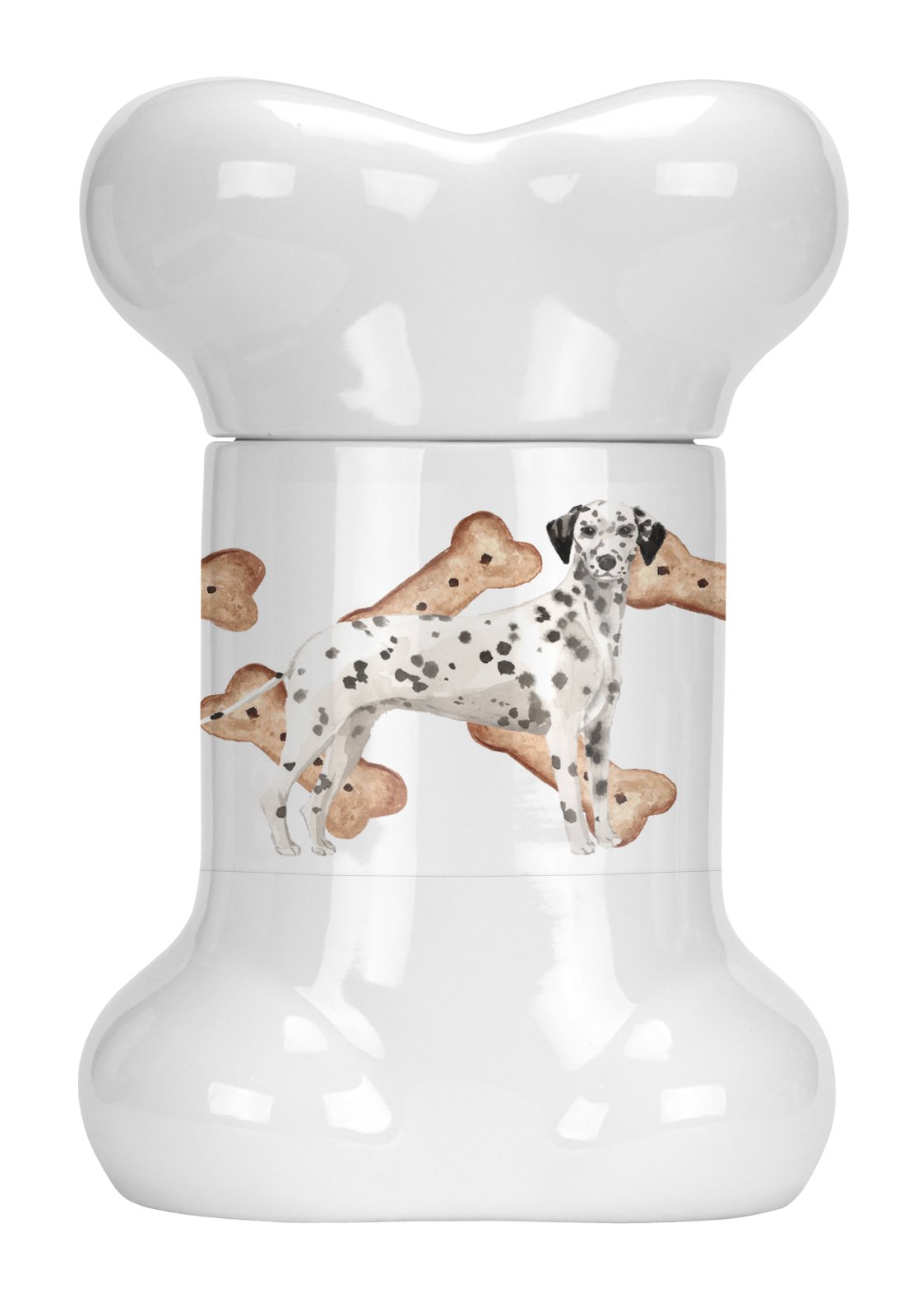 Dalmatian Bone Shaped Treat Jar CK2351BSTJ by Caroline's Treasures