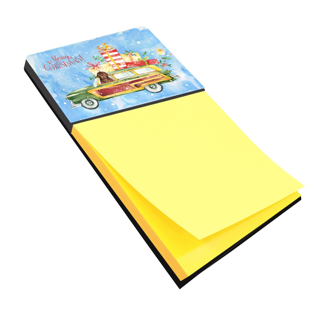 Merry Christmas Newfoundland Sticky Note Holder CK2416SN by Caroline&#39;s Treasures