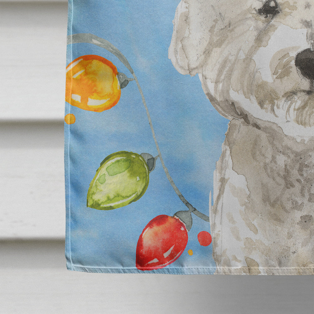 Christmas Lights Bichon Frise Flag Canvas House Size CK2472CHF  the-store.com.