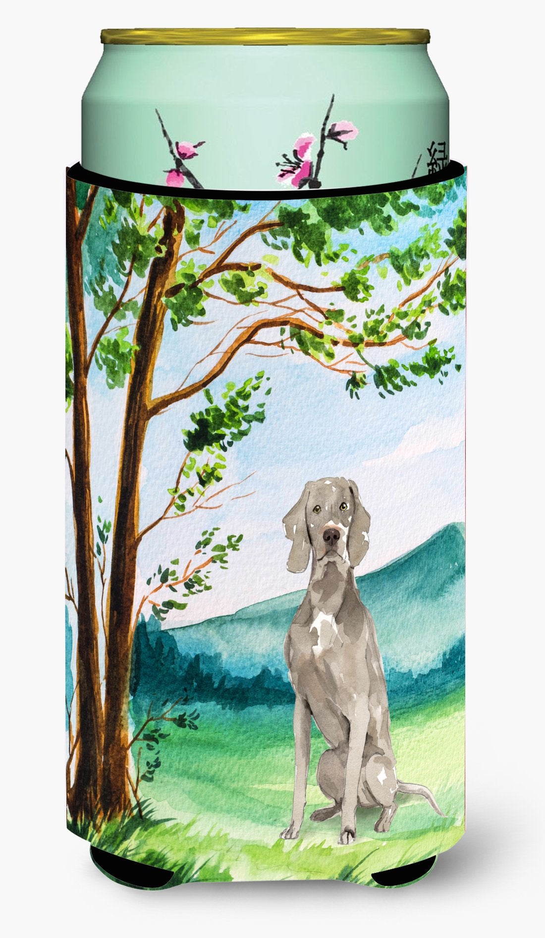 Under the Tree Weimaraner Tall Boy Beverage Insulator Hugger CK2553TBC by Caroline&#39;s Treasures