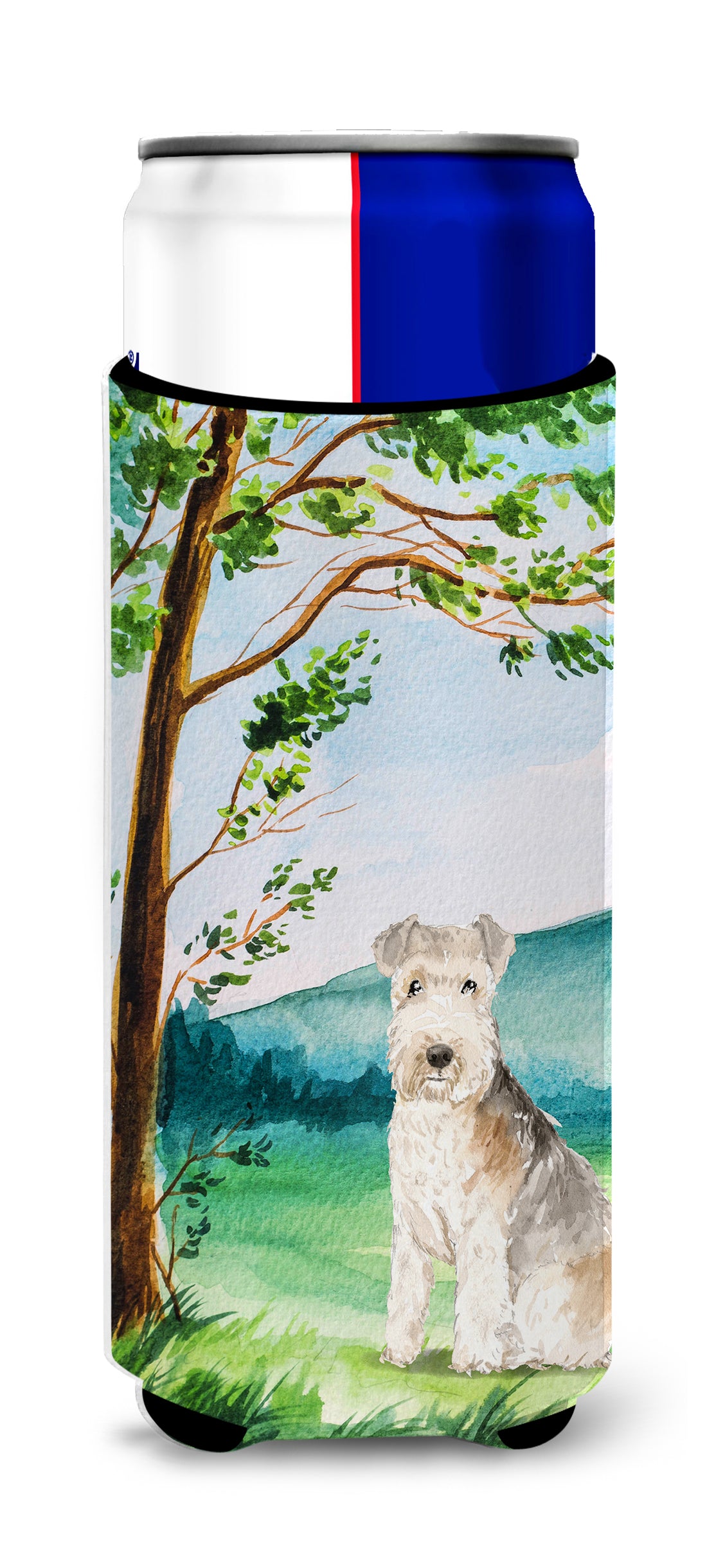 Under the Tree Lakeland Terrier  Ultra Hugger for slim cans CK2567MUK  the-store.com.