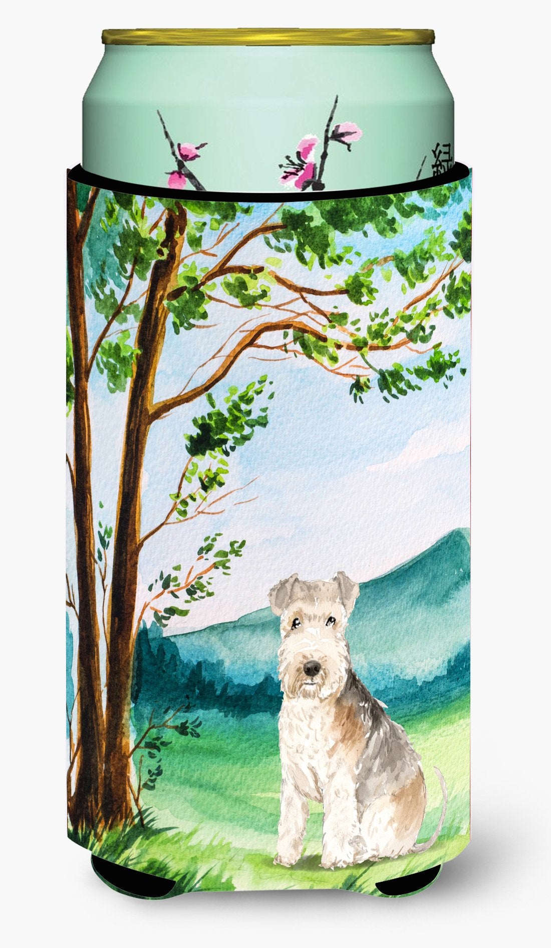 Under the Tree Lakeland Terrier Tall Boy Beverage Insulator Hugger CK2567TBC by Caroline's Treasures