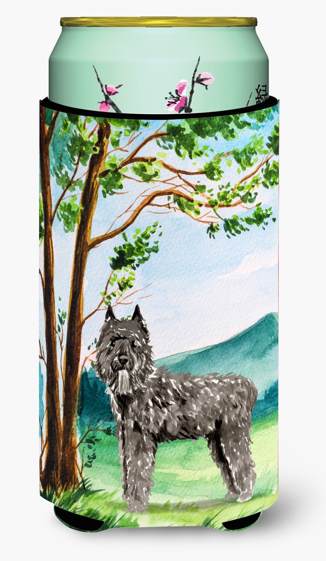 Under the Tree Bouvier des Flandres Tall Boy Beverage Insulator Hugger CK2579TBC by Caroline's Treasures