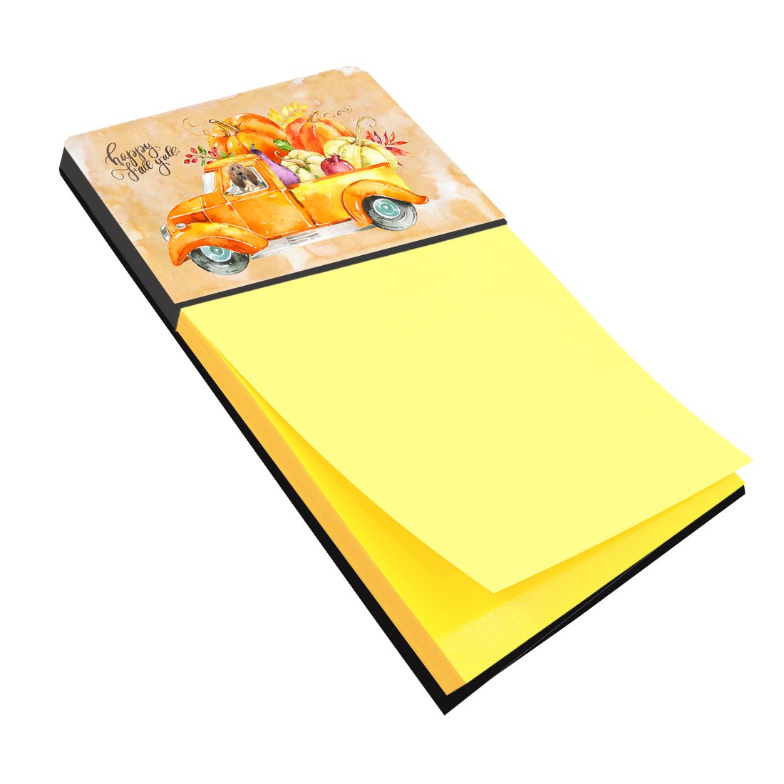 Fall Harvest Bloodhound Sticky Note Holder CK2609SN by Caroline's Treasures