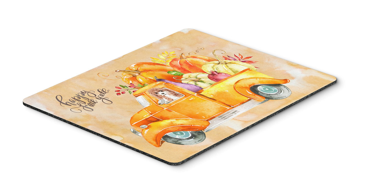 Fall Harvest Cavapoo Mouse Pad, Hot Pad or Trivet CK2615MP by Caroline&#39;s Treasures