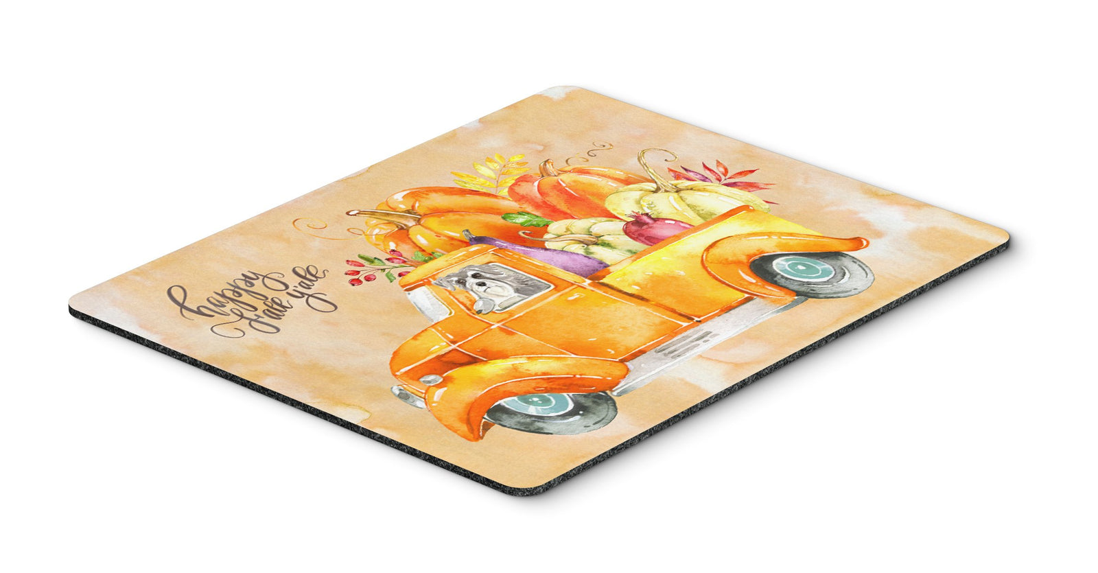 Fall Harvest Schnauzer #2 Mouse Pad, Hot Pad or Trivet CK2631MP by Caroline's Treasures