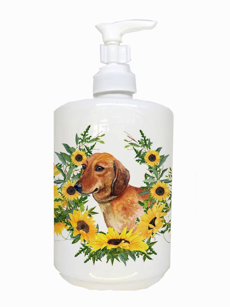 Dachshund Ceramic Soap Dispenser CK2844SOAP by Caroline&#39;s Treasures