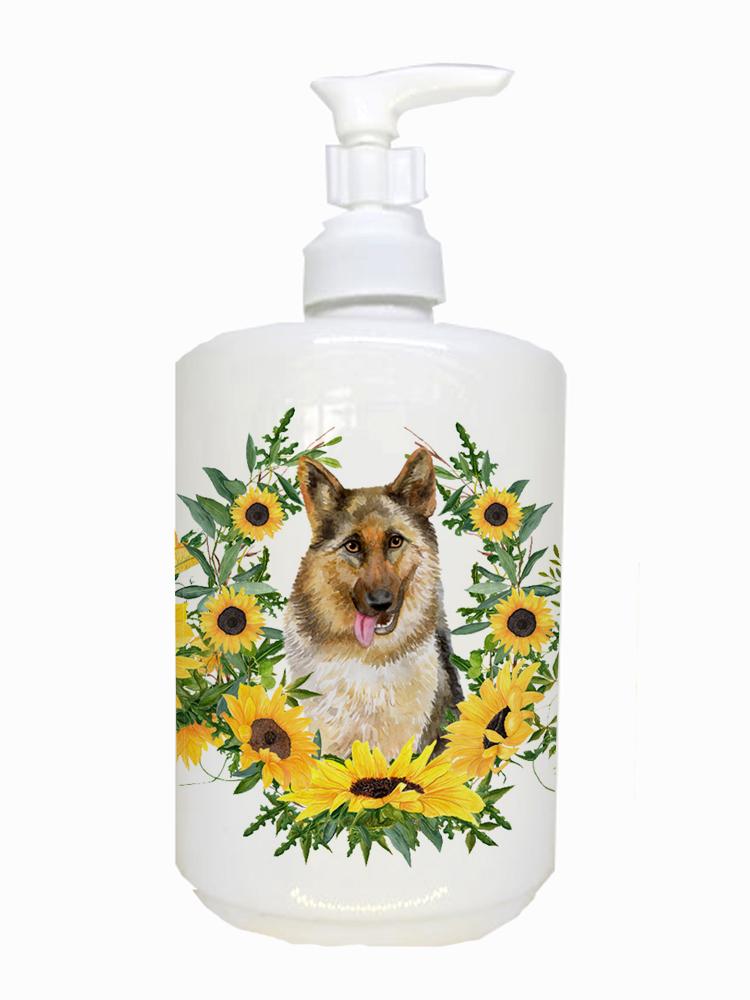 German Shepherd Ceramic Soap Dispenser CK2846SOAP by Caroline's Treasures