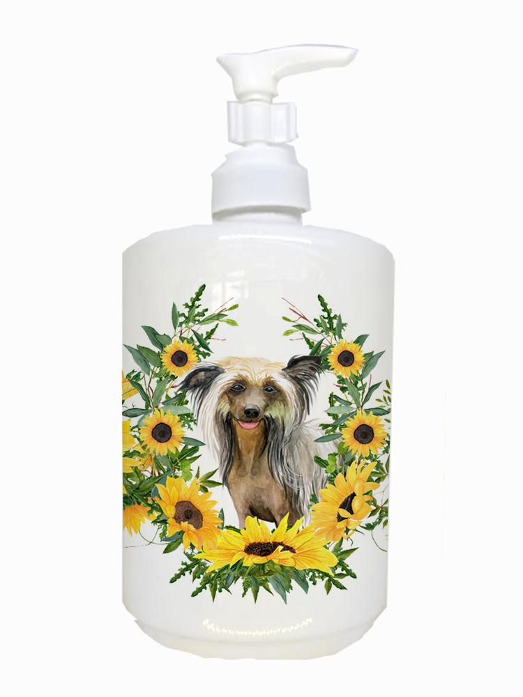 Chinese Crested Ceramic Soap Dispenser CK2851SOAP by Caroline's Treasures