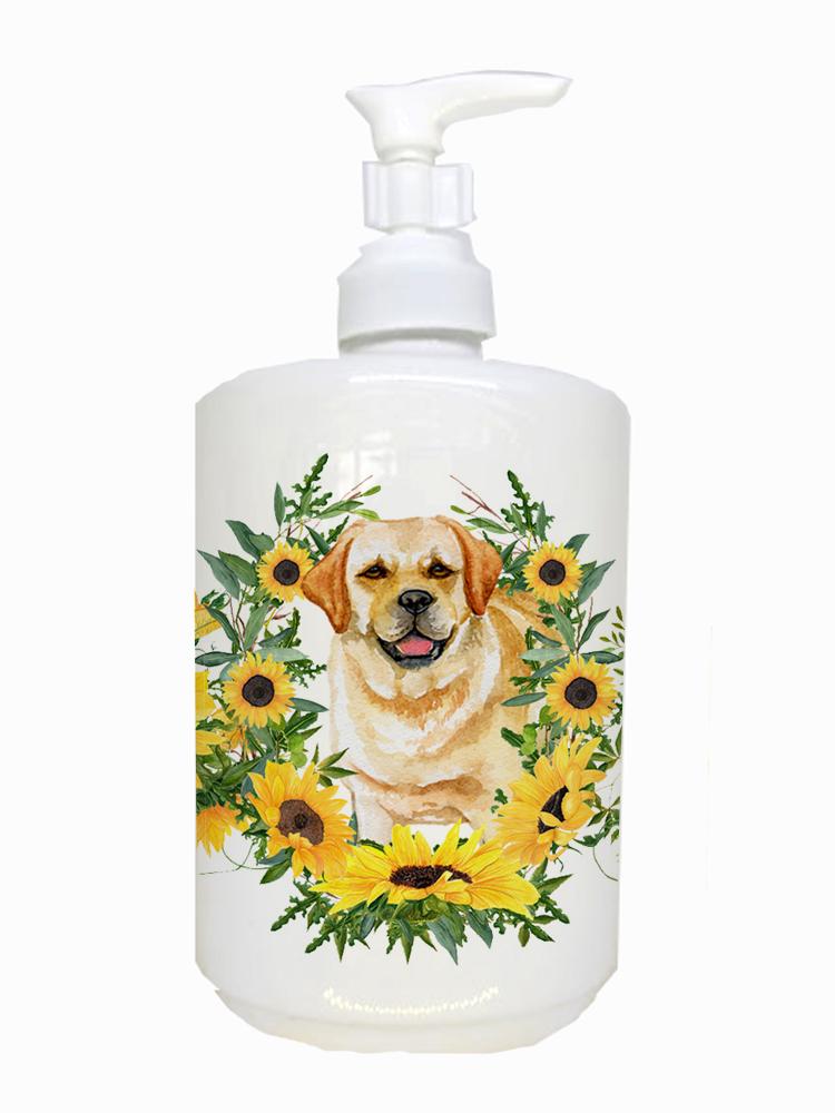 Golden Retriever Ceramic Soap Dispenser CK2856SOAP by Caroline&#39;s Treasures