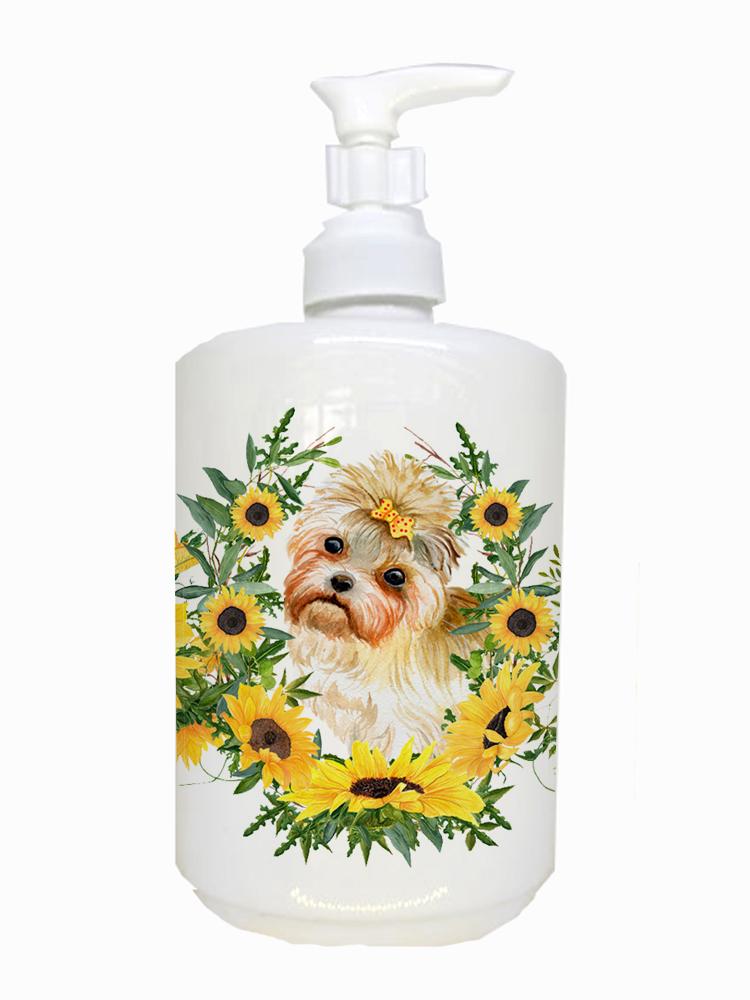 Morkie Ceramic Soap Dispenser CK2860SOAP by Caroline&#39;s Treasures