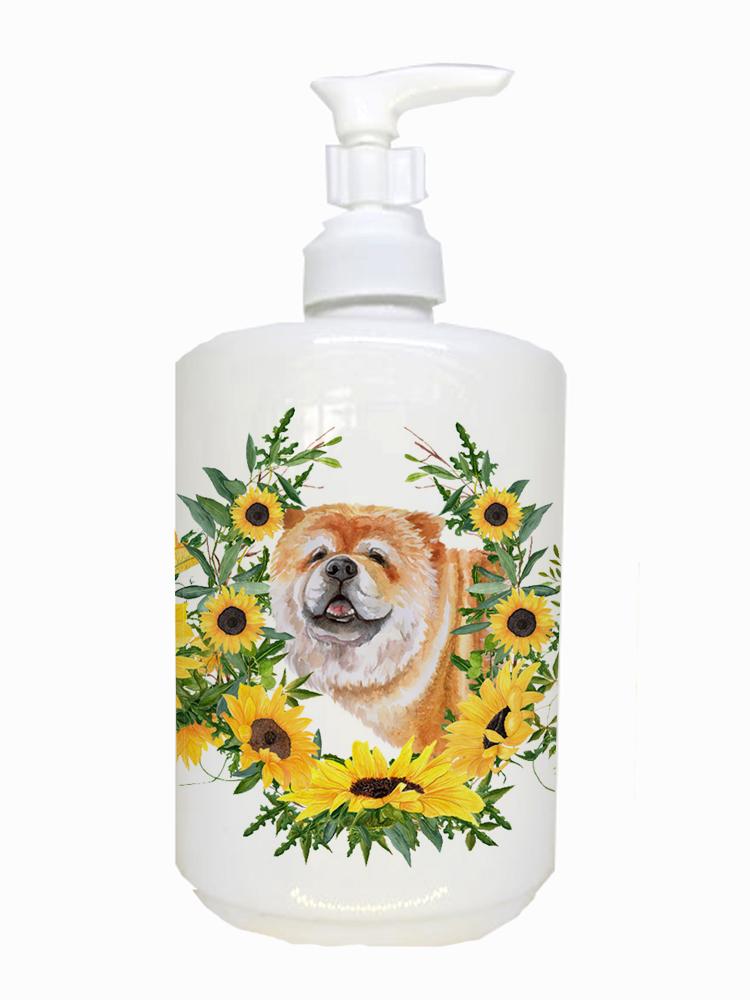 Chow Chow Ceramic Soap Dispenser CK2887SOAP by Caroline's Treasures