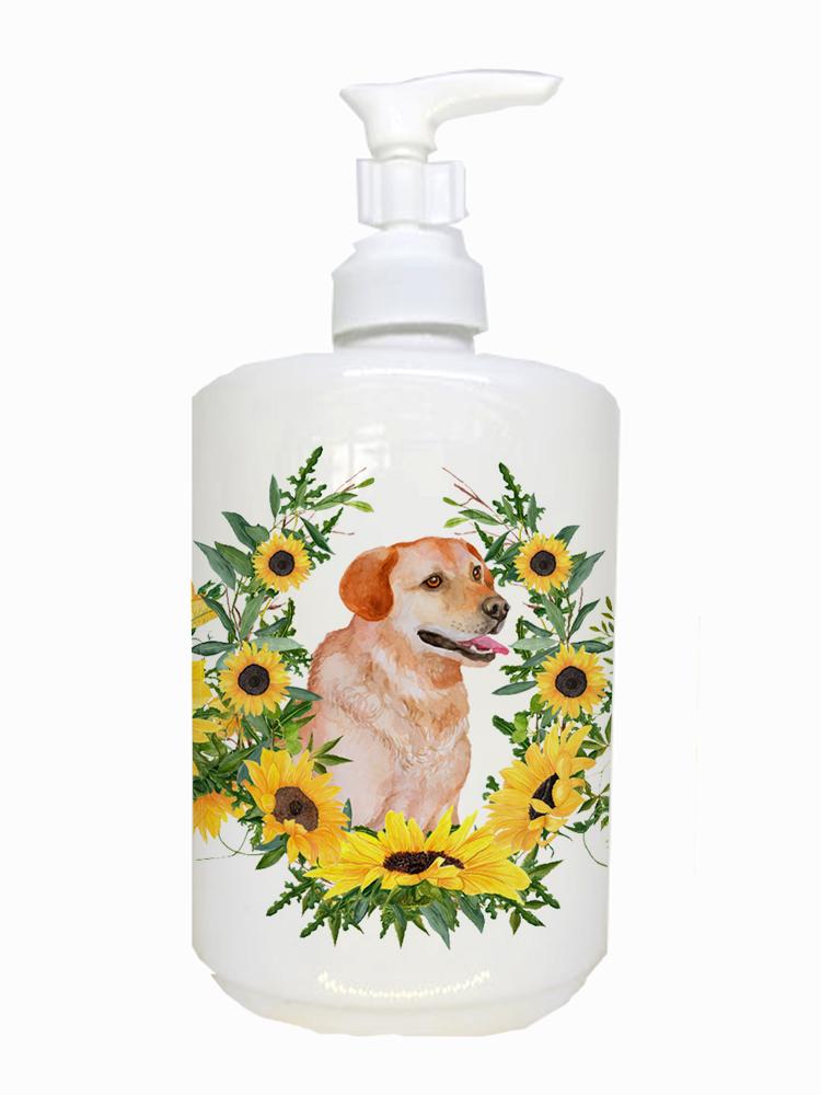 Labrador Retriever Ceramic Soap Dispenser CK2906SOAP by Caroline's Treasures