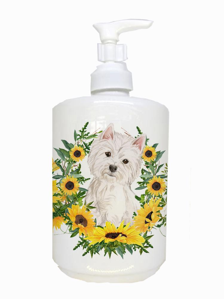 Westie Ceramic Soap Dispenser CK2917SOAP by Caroline's Treasures