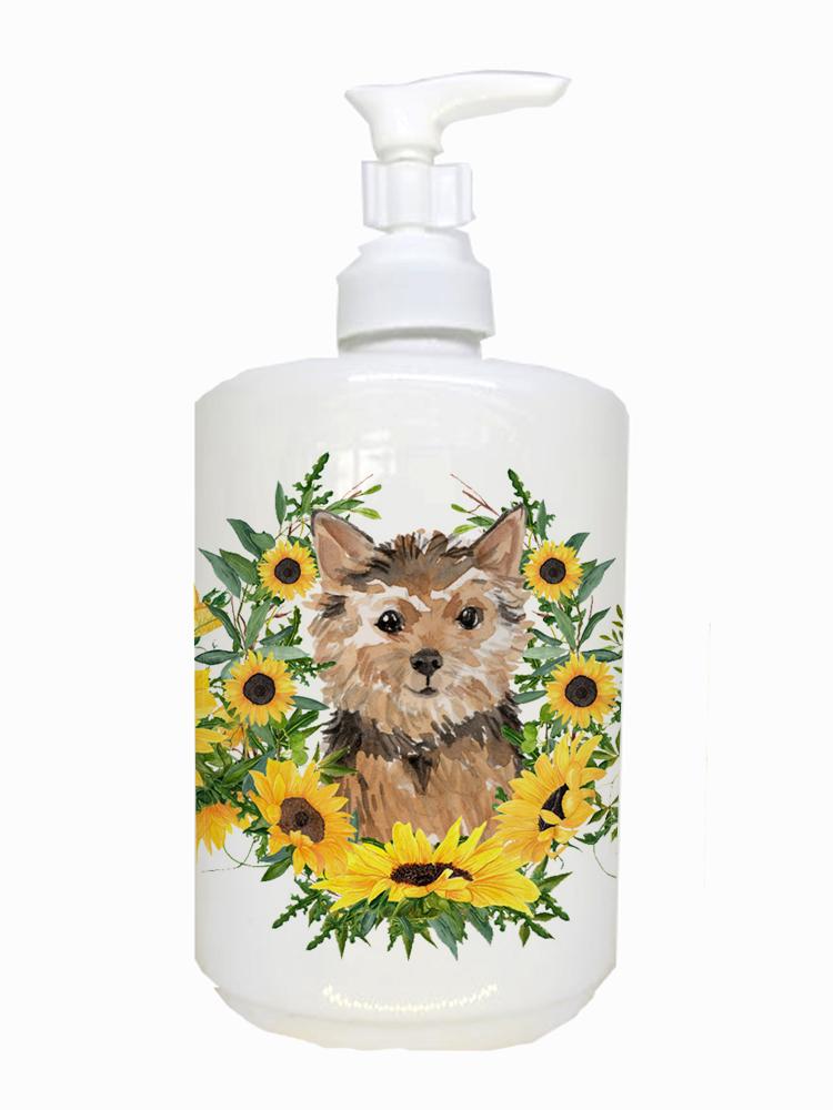 Norwich Terrier Ceramic Soap Dispenser CK2933SOAP by Caroline's Treasures