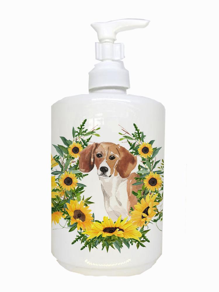 Beagle Ceramic Soap Dispenser CK2952SOAP by Caroline's Treasures