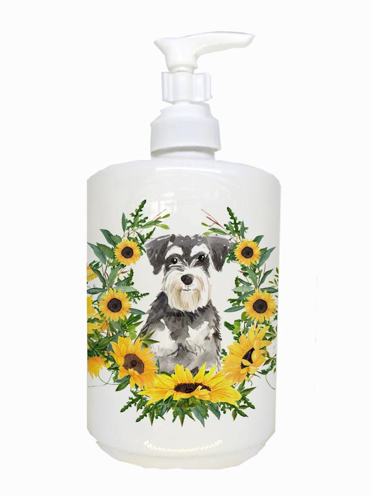 Schnauzer #2 Ceramic Soap Dispenser CK2968SOAP by Caroline's Treasures