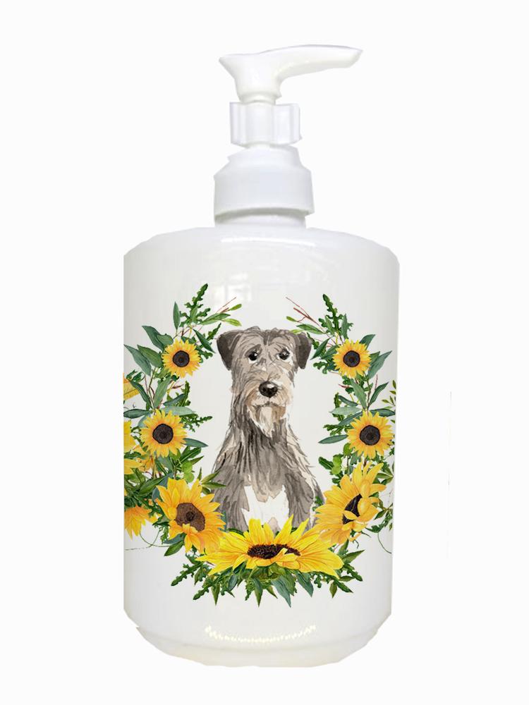 Irish Wolfhound Ceramic Soap Dispenser CK2974SOAP by Caroline's Treasures