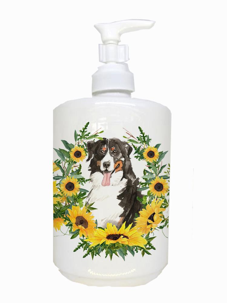 Bernese Mountain Dog Ceramic Soap Dispenser CK2987SOAP by Caroline's Treasures