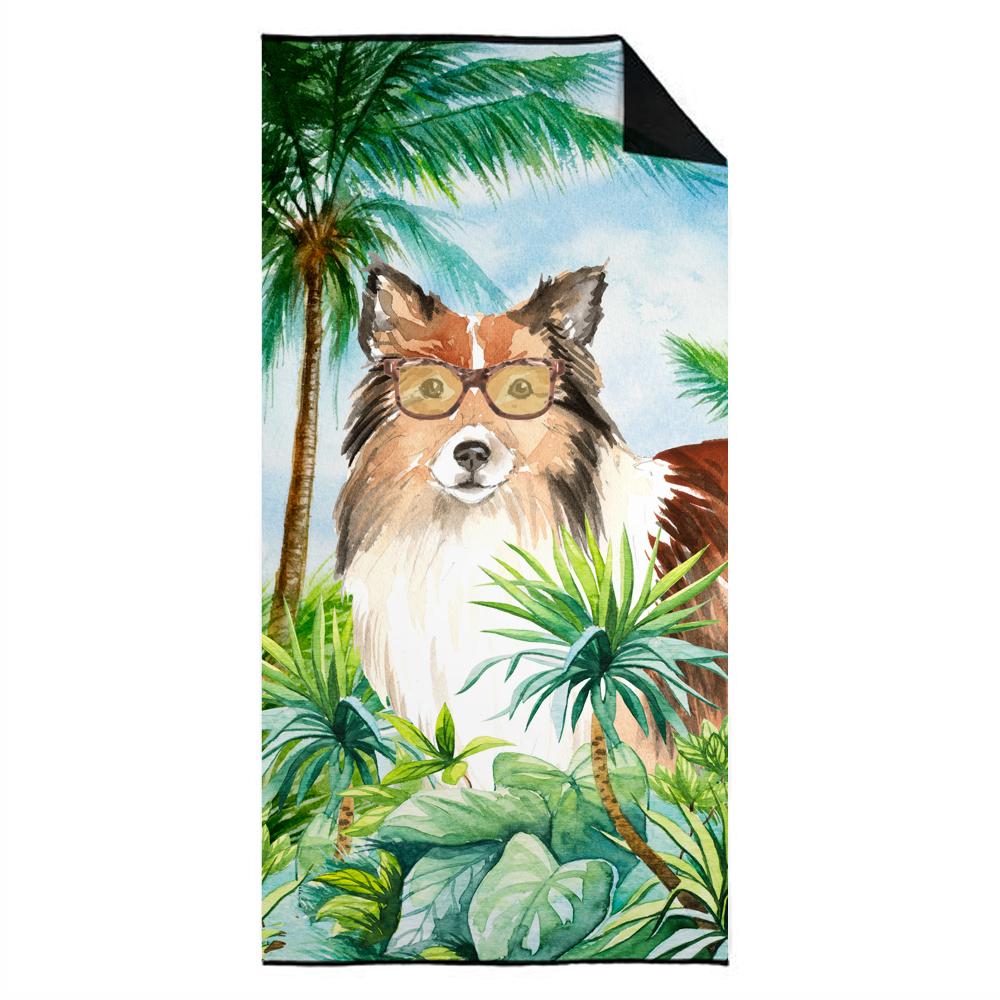 Sheltie Premium Beach Towel CK3000TWL3060 by Caroline's Treasures