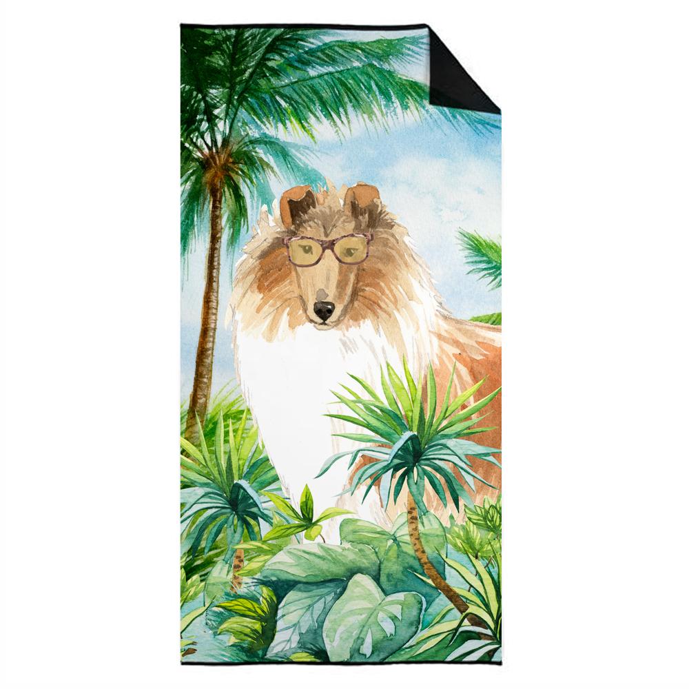 Collie Premium Beach Towel CK3003TWL3060 by Caroline's Treasures