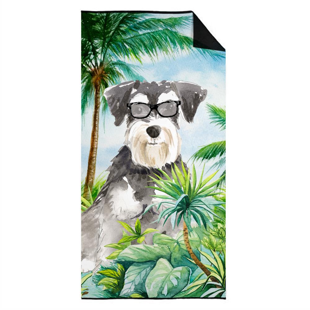 Schnauzer #2 Premium Beach Towel CK3006TWL3060 by Caroline's Treasures