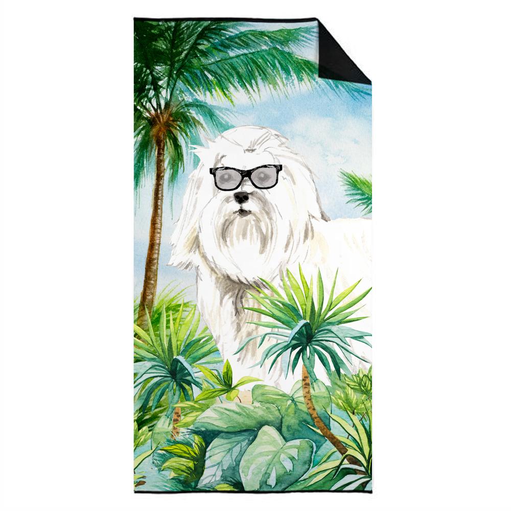 Maltese Premium Beach Towel CK3007TWL3060 by Caroline's Treasures