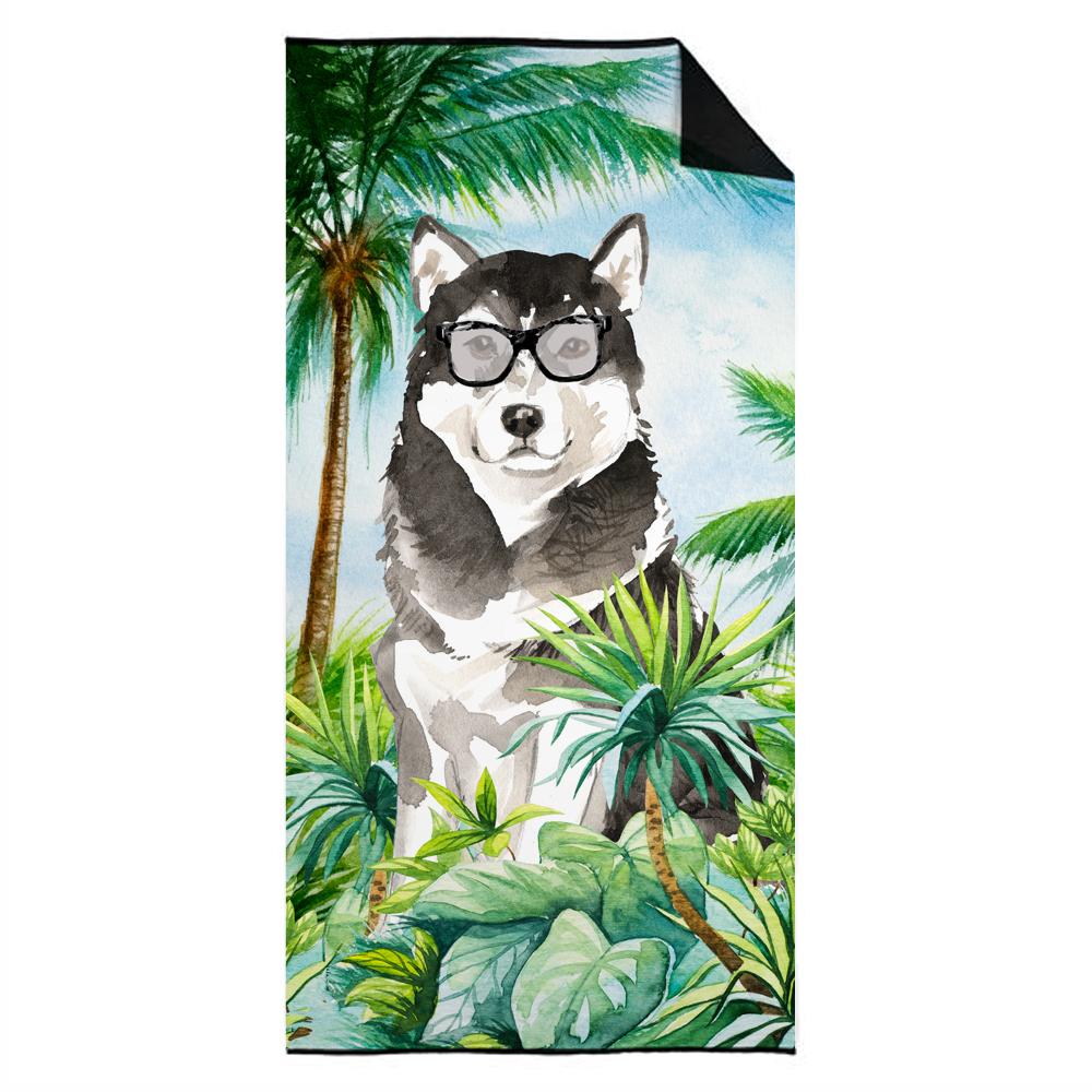 Alaskan Malamute Premium Beach Towel CK3008TWL3060 by Caroline's Treasures