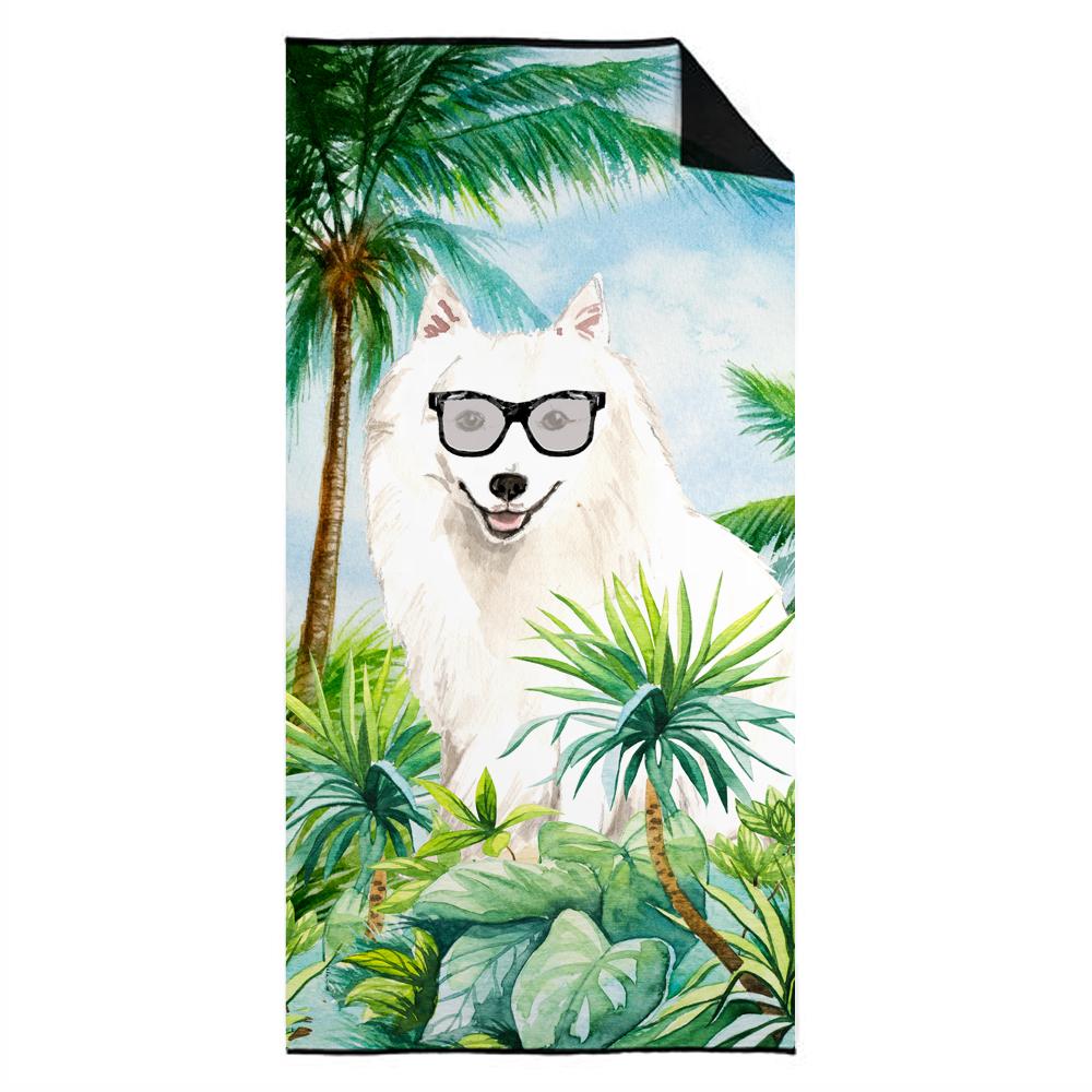 Japanese Spitz Premium Beach Towel CK3011TWL3060 by Caroline's Treasures