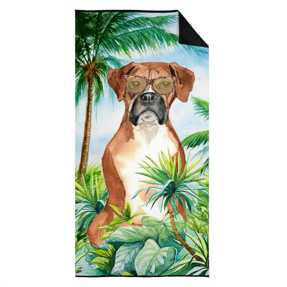 Boxer Premium Beach Towel CK3020TWL3060 by Caroline's Treasures