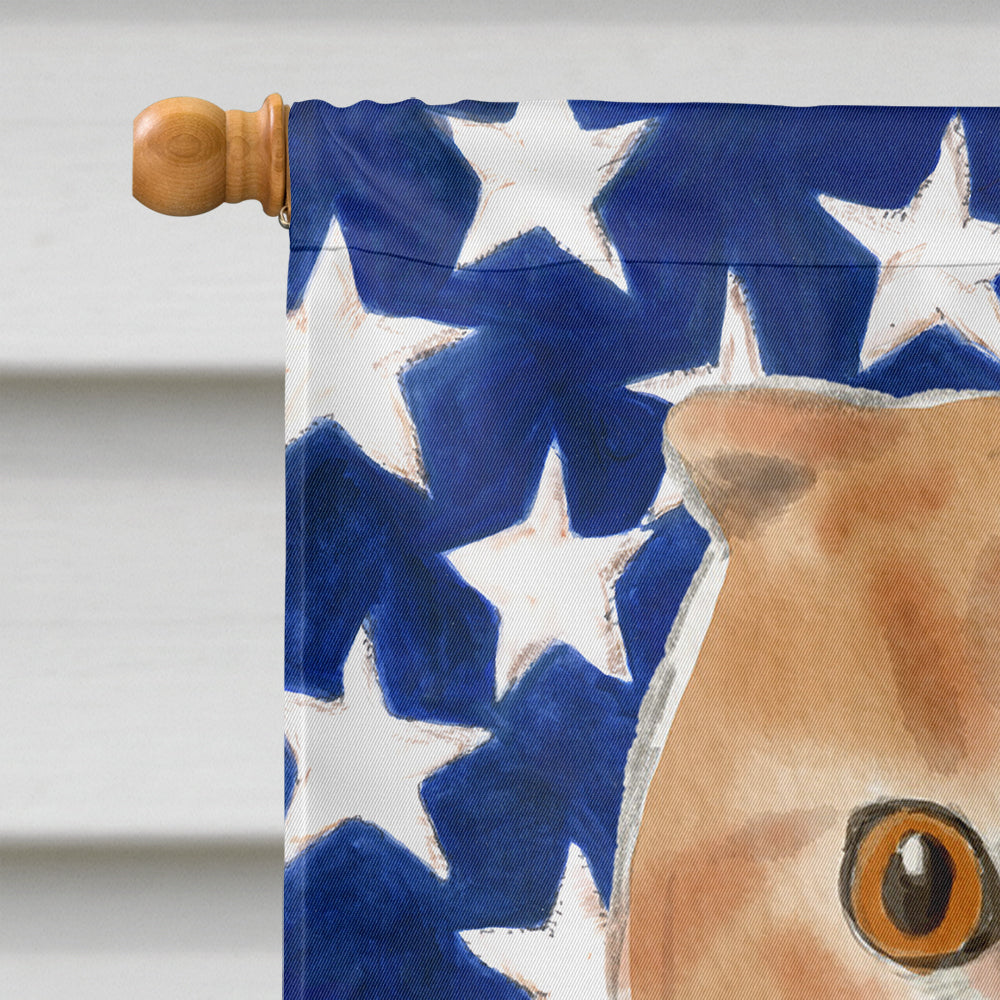 Scottish Fold American Flag Flag Canvas House Size CK3038CHF  the-store.com.