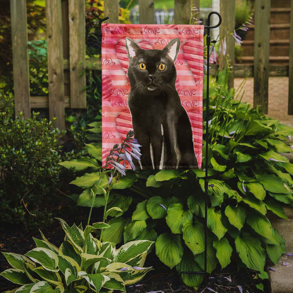 Bombay Cat Love Flag Garden Size CK3047GF  the-store.com.