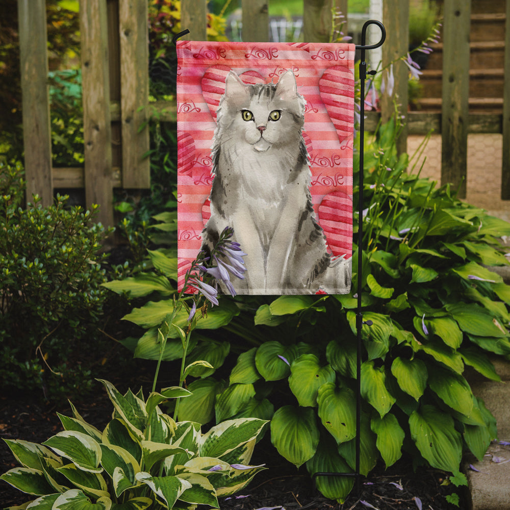 Ragamuffin Cat Love Flag Garden Size CK3051GF  the-store.com.