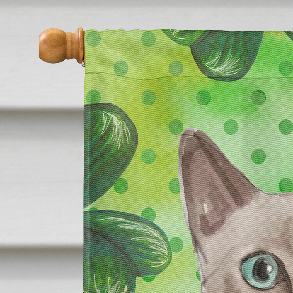 Tonkinese Shamrock Flag Canvas House Size CK3071CHF  the-store.com.