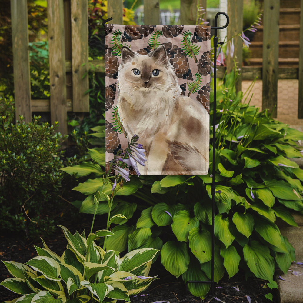 Ragdoll Pine Cones Flag Garden Size CK3097GF  the-store.com.