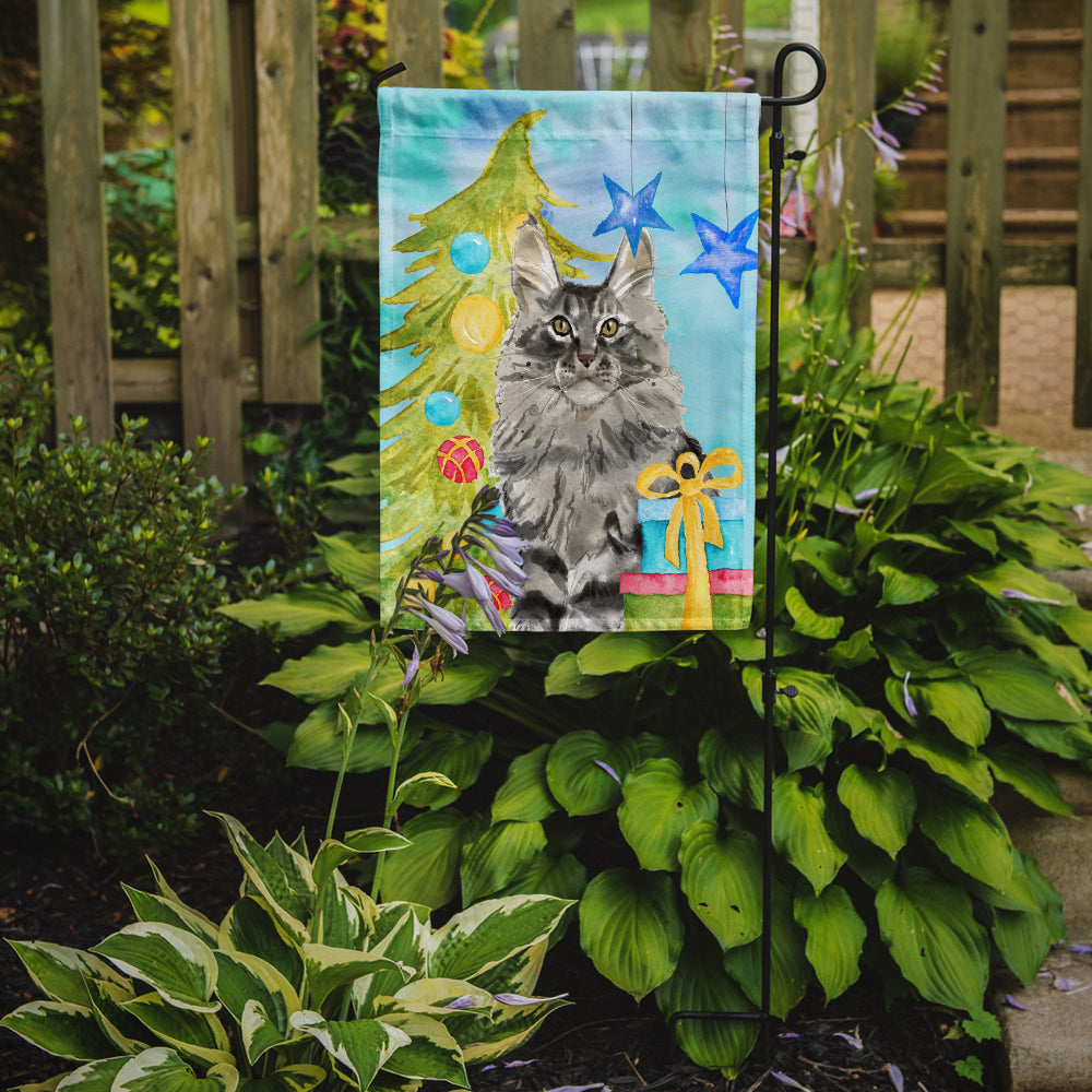 Maine Coon Christmas Presents Flag Garden Size CK3124GF  the-store.com.