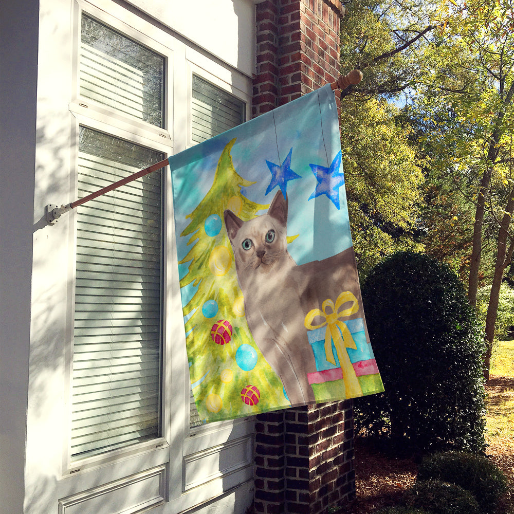 Tonkinese Christmas Presents Flag Canvas House Size CK3131CHF  the-store.com.