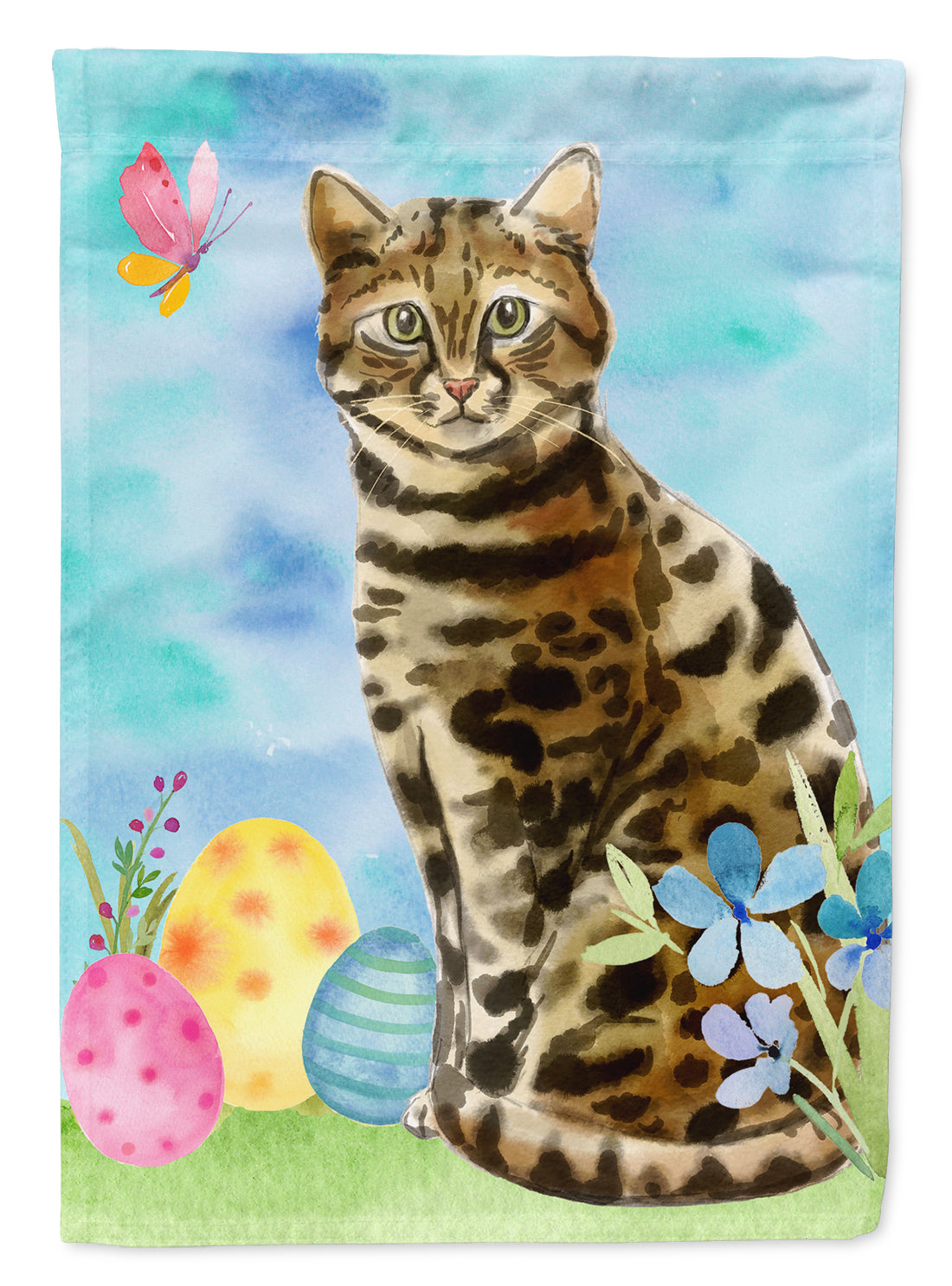 Bengal Easter Eggs Flag Canvas House Size CK3135CHF  the-store.com.