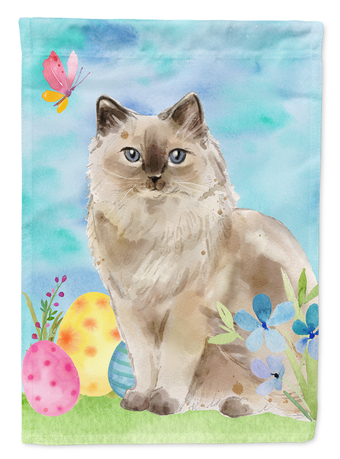 Ragdoll Easter Eggs Flag Garden Size CK3142GF  the-store.com.