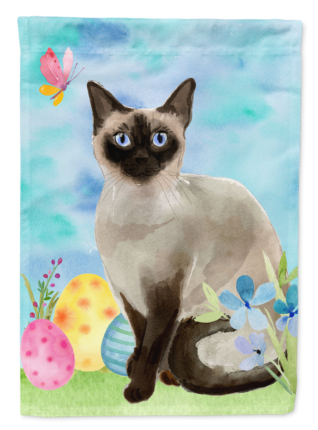 Siamese Easter Eggs Flag Garden Size CK3144GF  the-store.com.