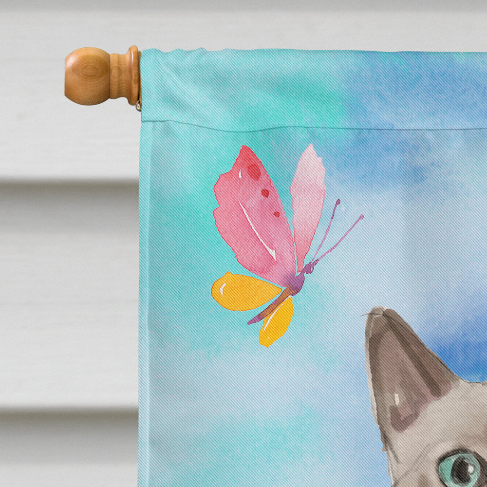 Tonkinese Easter Eggs Flag Canvas House Size CK3146CHF  the-store.com.