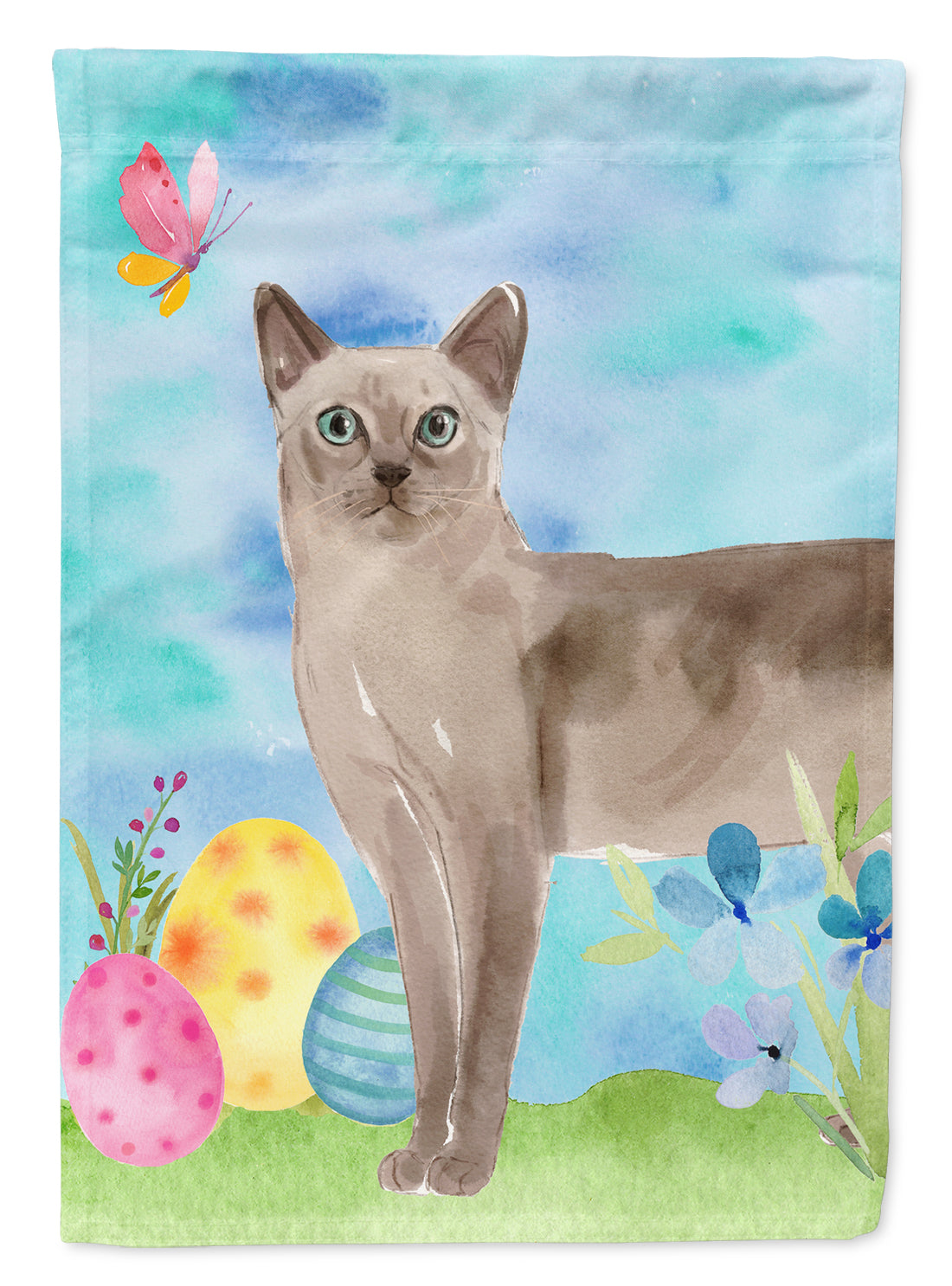 Tonkinese Easter Eggs Flag Garden Size CK3146GF  the-store.com.