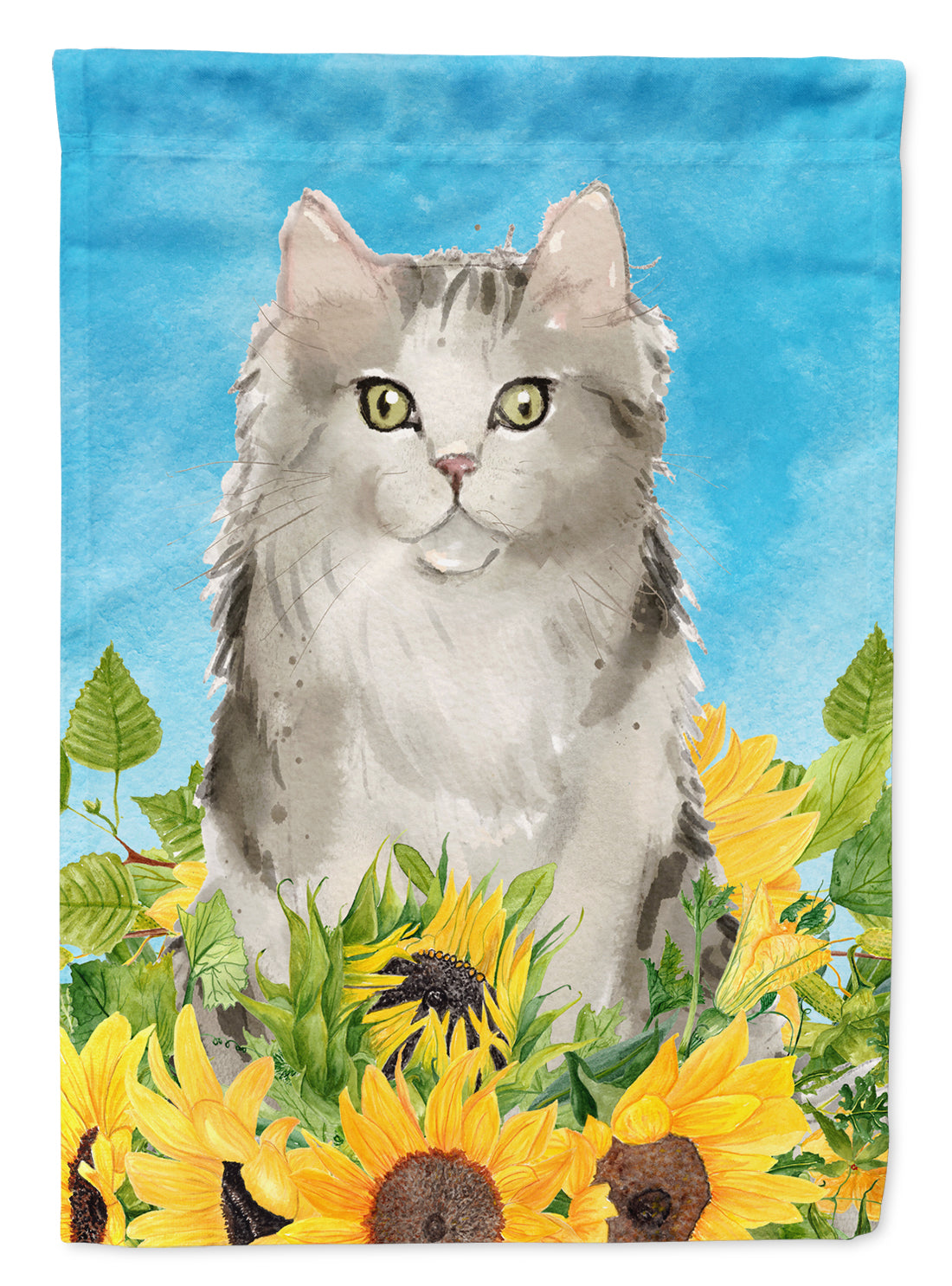 Ragamuffin in Sunflowers Flag Garden Size CK3156GF  the-store.com.