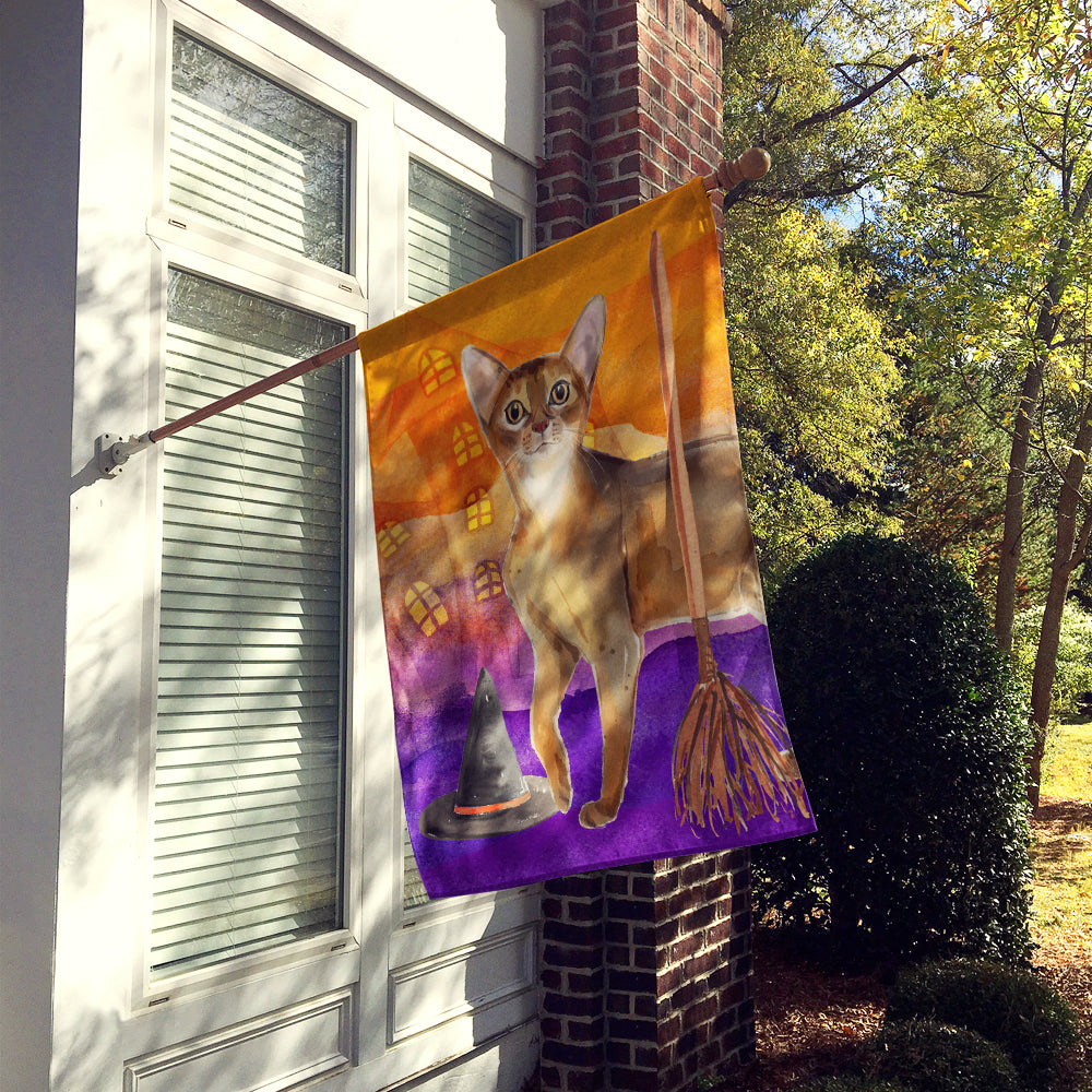 Abyssinian Halloween Flag Canvas House Size CK3177CHF  the-store.com.