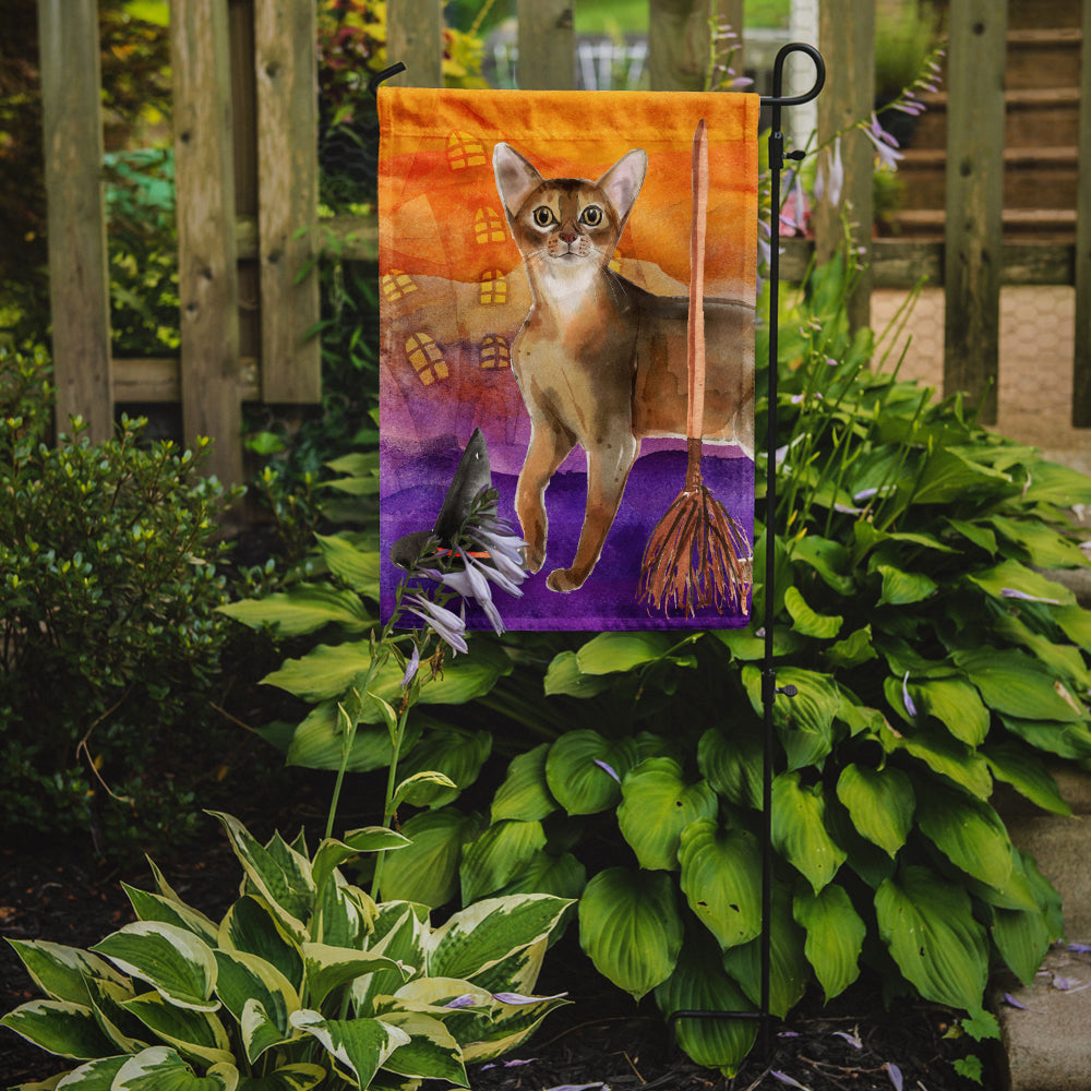 Abyssinian Halloween Flag Garden Size CK3177GF  the-store.com.